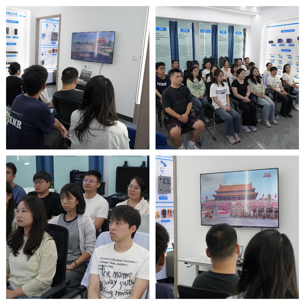 贏潤集團致敬抗戰(zhàn)勝利80周年：全員觀閱兵，傳承歷史精神